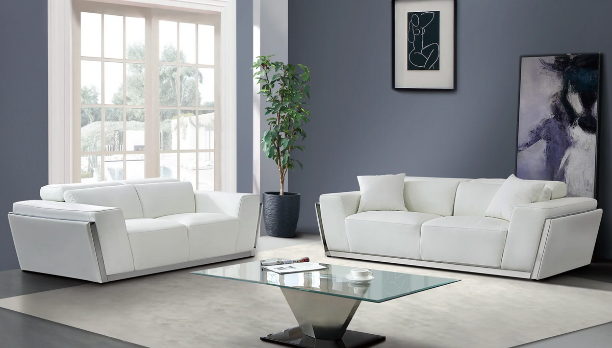 NE8010 DOMO ITALIAN LEATHER 512 FURNITURE